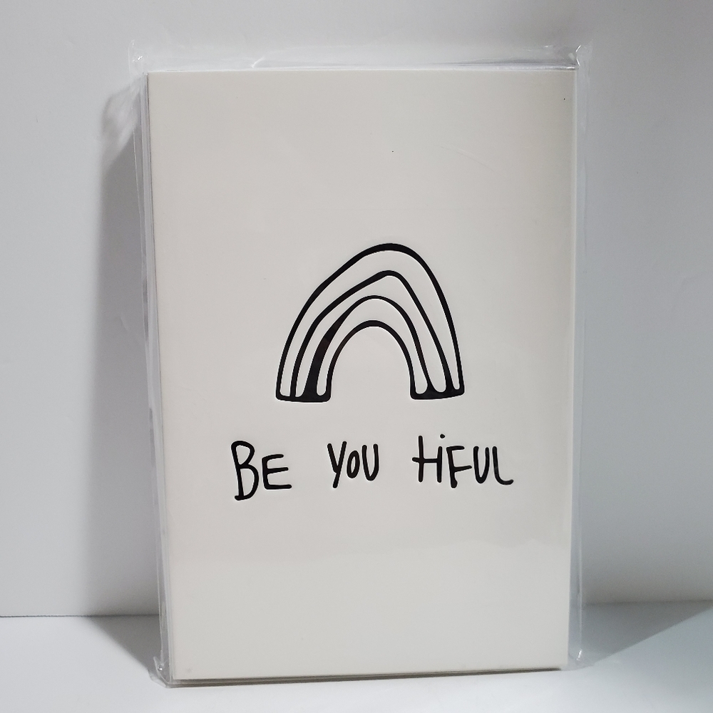 New Primitives by Kathy Be You tiful 8 card set 2 designs choose kindness